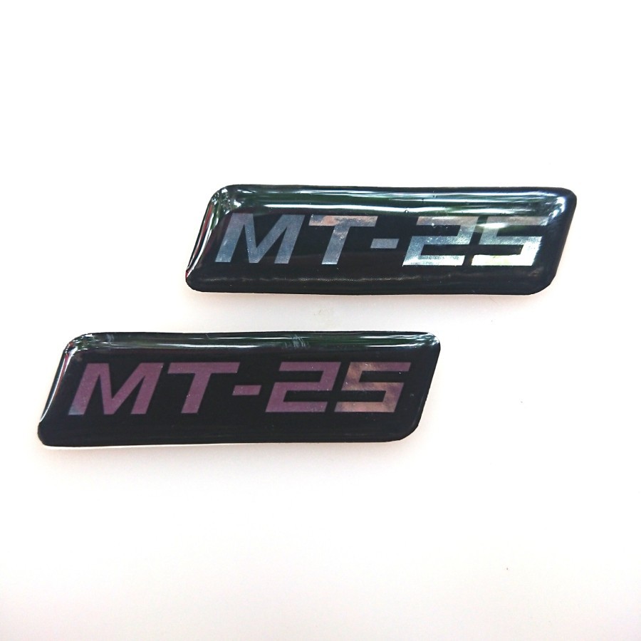 Stiker emblem 3D Yamaha MT 25