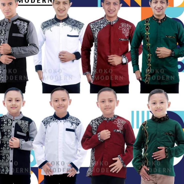 ATA.01Jl22ᴱ– baju koko anak couple dengan ayah