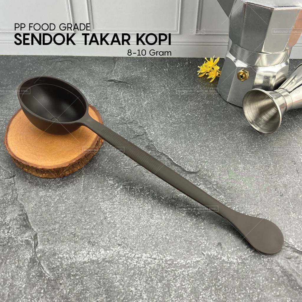 Sendok Takar Kopi Panjang 8 - 10 gram PP Food Grade Long Spoon Coffee Takaran Syphon Aeropress V60