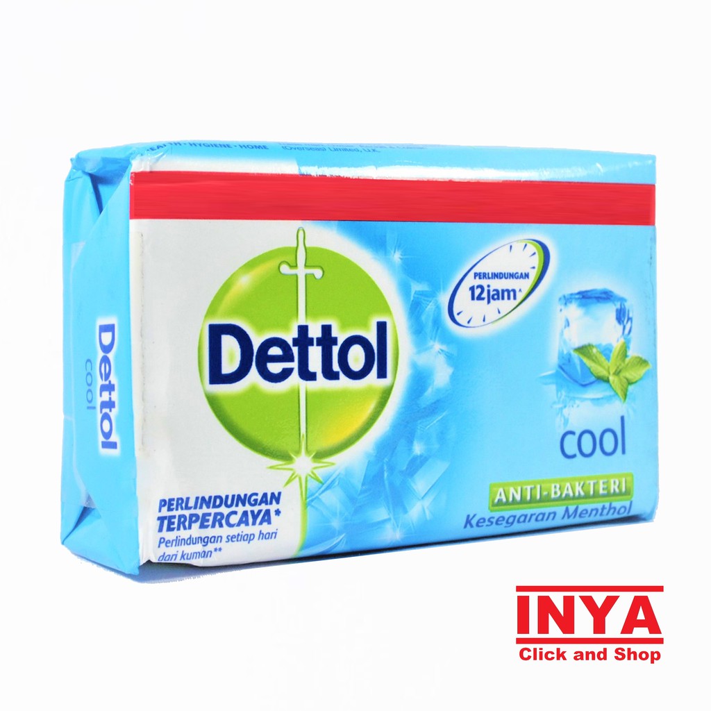 DETTOL COOL ANTI BAKTERI SOAP 105gr - Sabun Batang