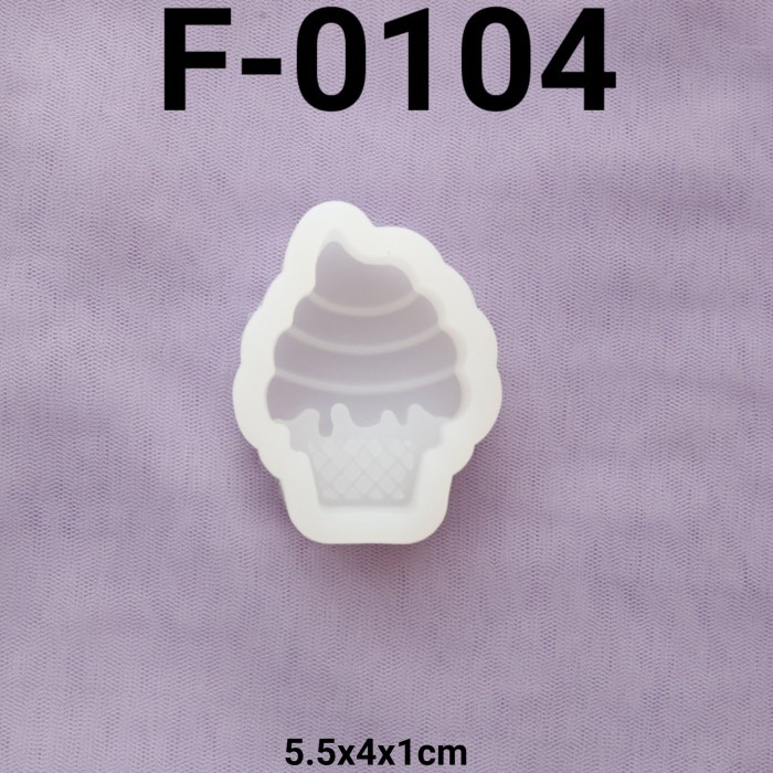 

F-0104 CETAKAN SILIKON COKLAT FONDANT PUDING ICE CREAM ES KRIM HEMAT