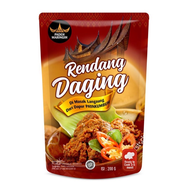 

Rendang daging asli padang
