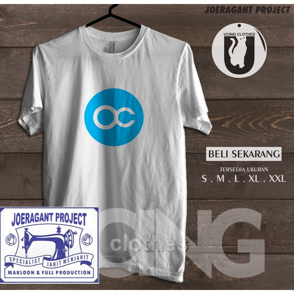 Kaos Baju Octa FX Logo V2 Kaos Perusahaan -JP