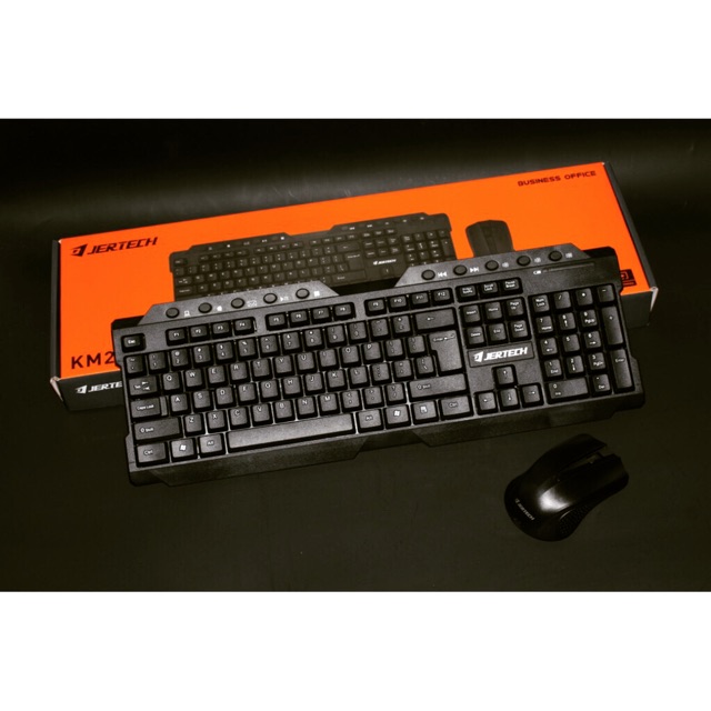 Keyboard Mouse Wireless Combo KM200 Jertech