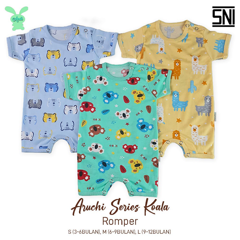 Aruchi NB S M Jumper ( Romper ) / VELVET NB Pendek Parade CBKS