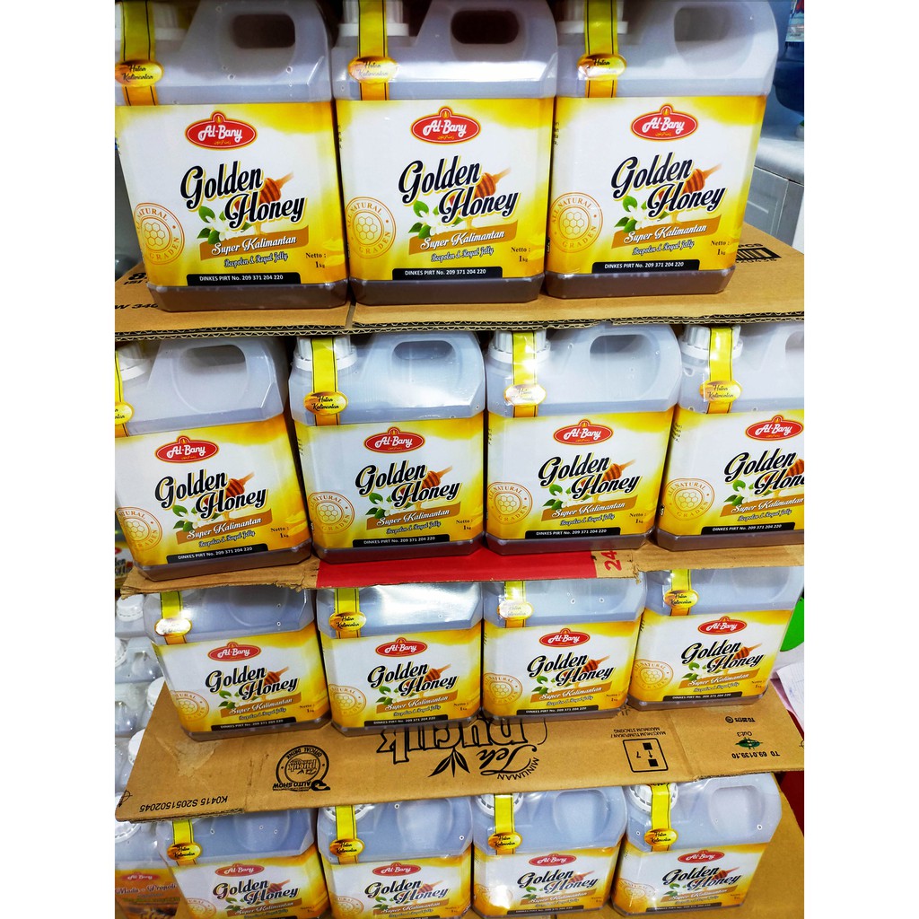 

p4yu Madu Super Golden Honey Albany 1 kg ( Suplemen kesehatan / Multivitamin )