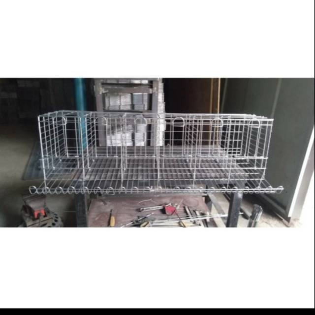 MURAH..kandang ayam petelur galvanis pintu 6
