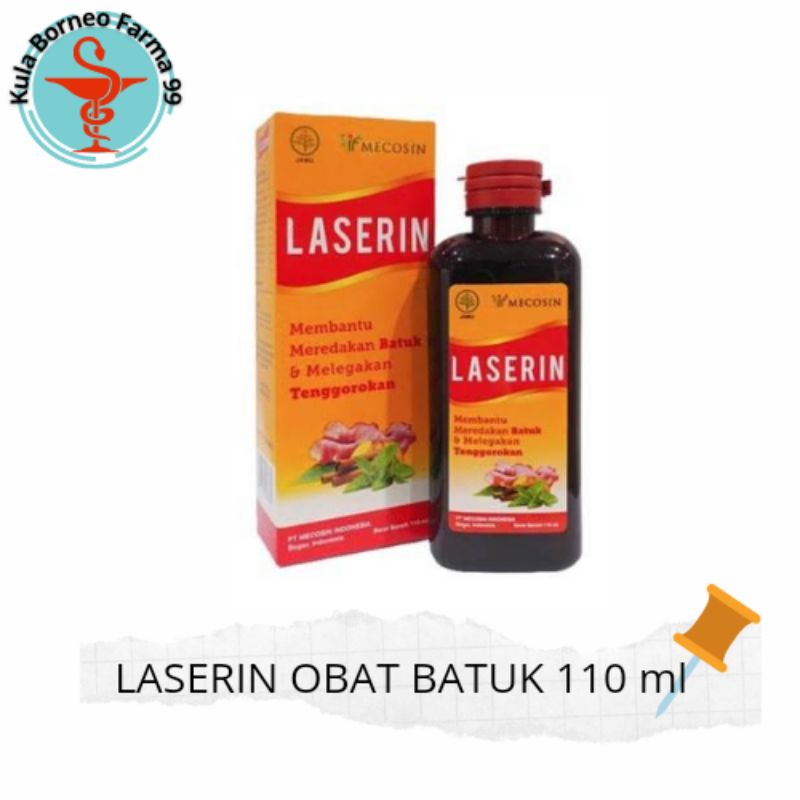 Laserin Sirup Obat Batuk 110 ml - Obat Batuk Herbal