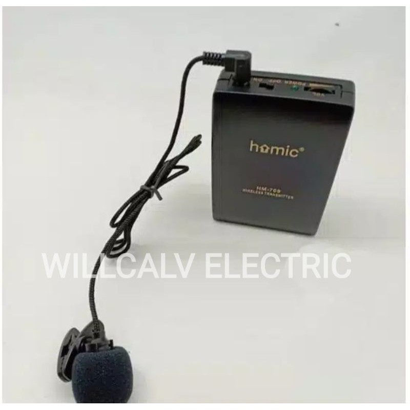 MIC MICROFON MICROPHONE HOMIC HM-709 / MIC WIRELESS HOMIC HM709 HM-709