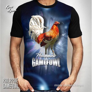 Baju Kaos Ayam Jago Petarung Kaos Ayam Philippine Kaos Ayam Laga Ayam Peru Jago Aduan Sabung Ayam Shopee Indonesia