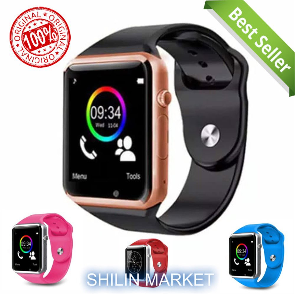 Jam Hp Kamera Smartwatch A1 - Smart Watch U10 Jam Tangan Pintar Bisa Telpon Sms