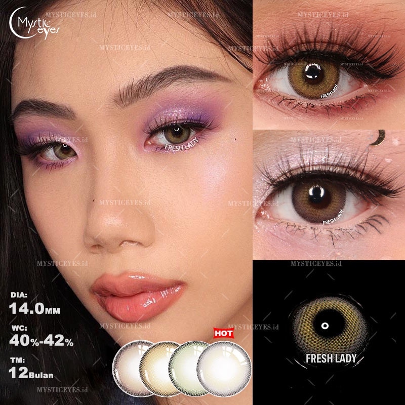 [✅COD] MYSTICEYES SOFTLENS MIA All-MATCH SERI 14MM (NORMAL)