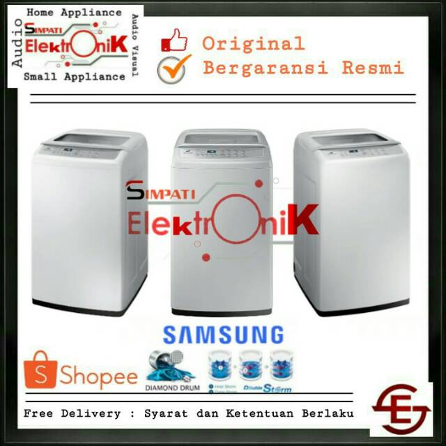 SAMSUNG WA70H4000SG MESIN CUCI TOP LOADING 7kg