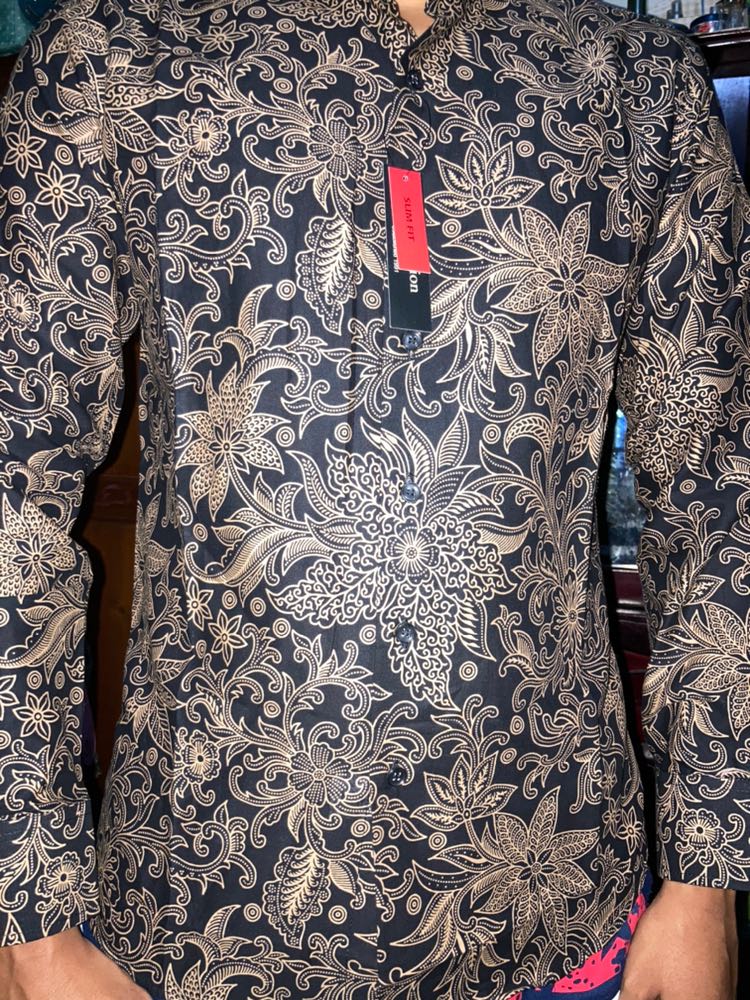 New !!! Batik Pria Slimfit Premium Motif Mewah Tidak Pasaran