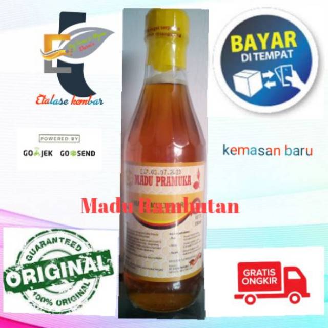 

Madu Rambutan dari Madu Pramuka 350ml