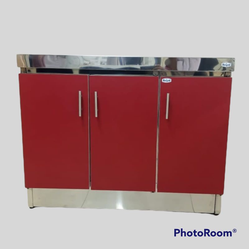 meja dapur royal 3 pintu kitchen set stainless lemari dapur R 4 kitchen cabinet meja potong