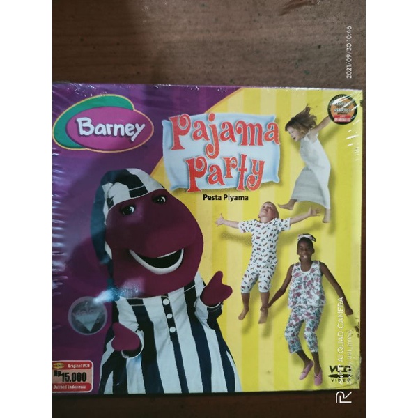 VCD original Barney pajama party