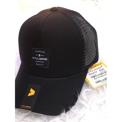 New -Bestseller- Kalibre- Topi Kalibre Original-Topi Pria- Kalibre Asli- 991474-Topi Hitam