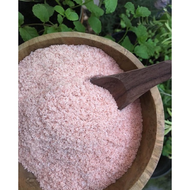 

Himalayan salt/garam himalayan netto 500gram