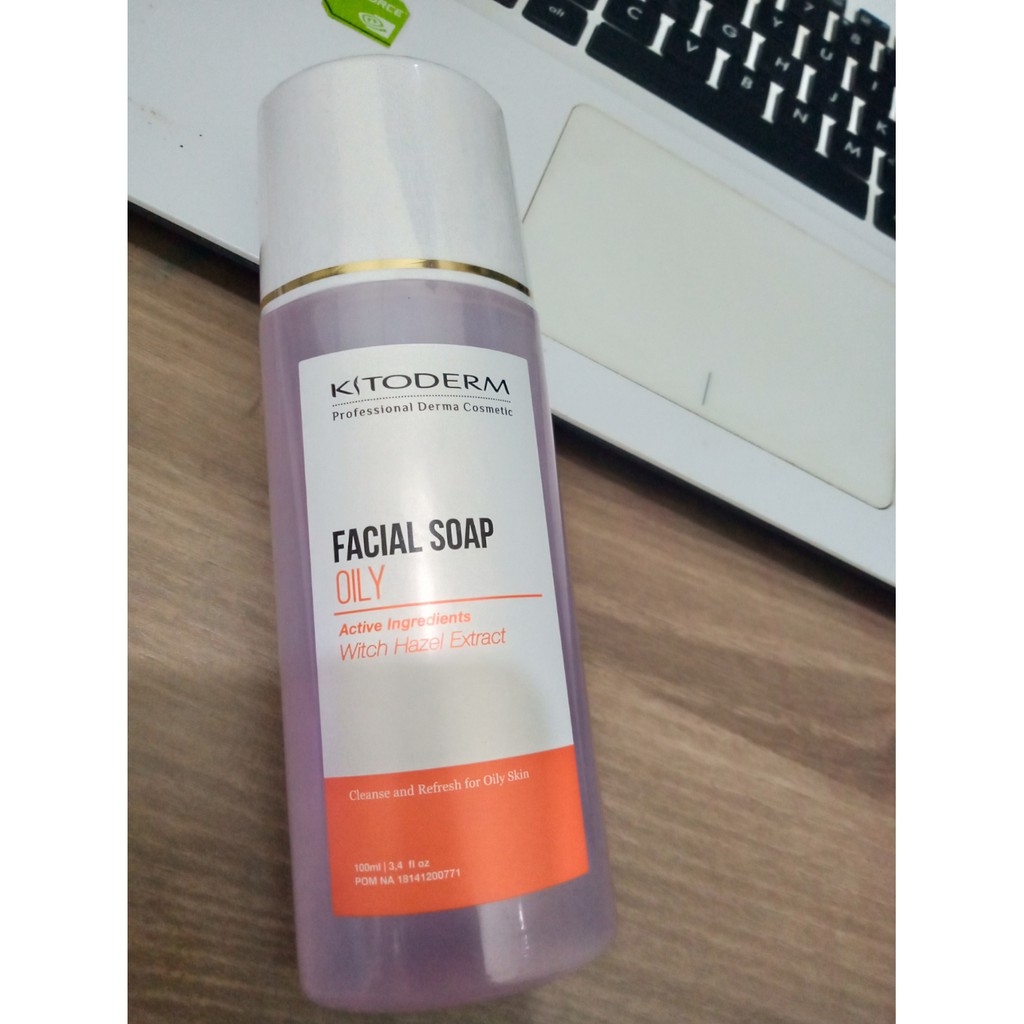 KITODERM FACIAL SOAP OILY | FACIAL WASH OILY | SABUN KULIT BEEMINYAK