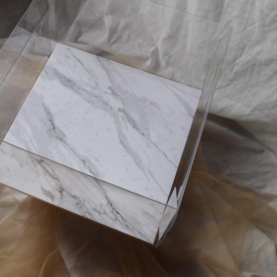 ✬ Kotak Kue 30x30x20cm / Glass Cake Box 30 cm / Box Kue 30cm TANPA ALAS ♟