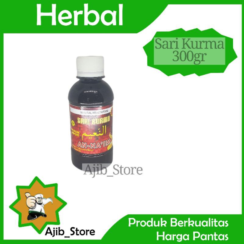 

(HERBAL STAMINA) SARI KURMA AN-NA'IIM Naim Naiim Natural Health Food produk Impor Mirip Sahara