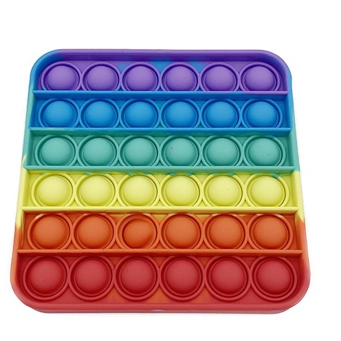 (50 model ready)POP IT CHEAP RAINBOW UNICORN/AMONG US fidget push Pop Its Fidget Toy Push-02