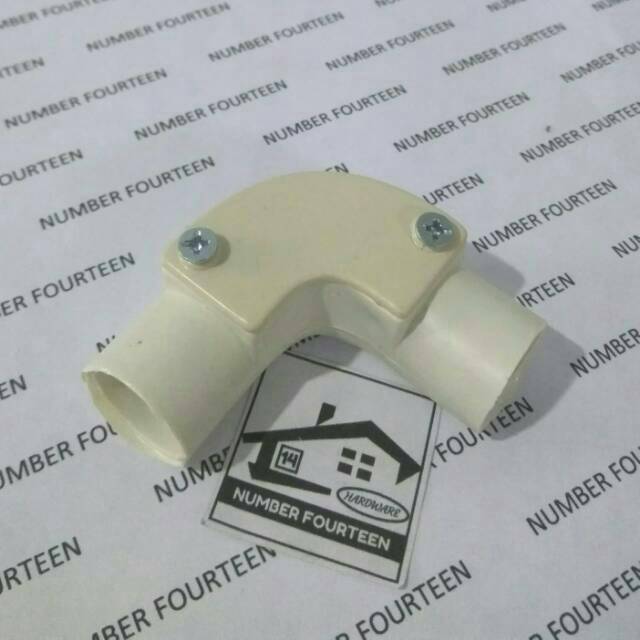 Knie/keni pipa conduit 20mm Elbow pipa conduit