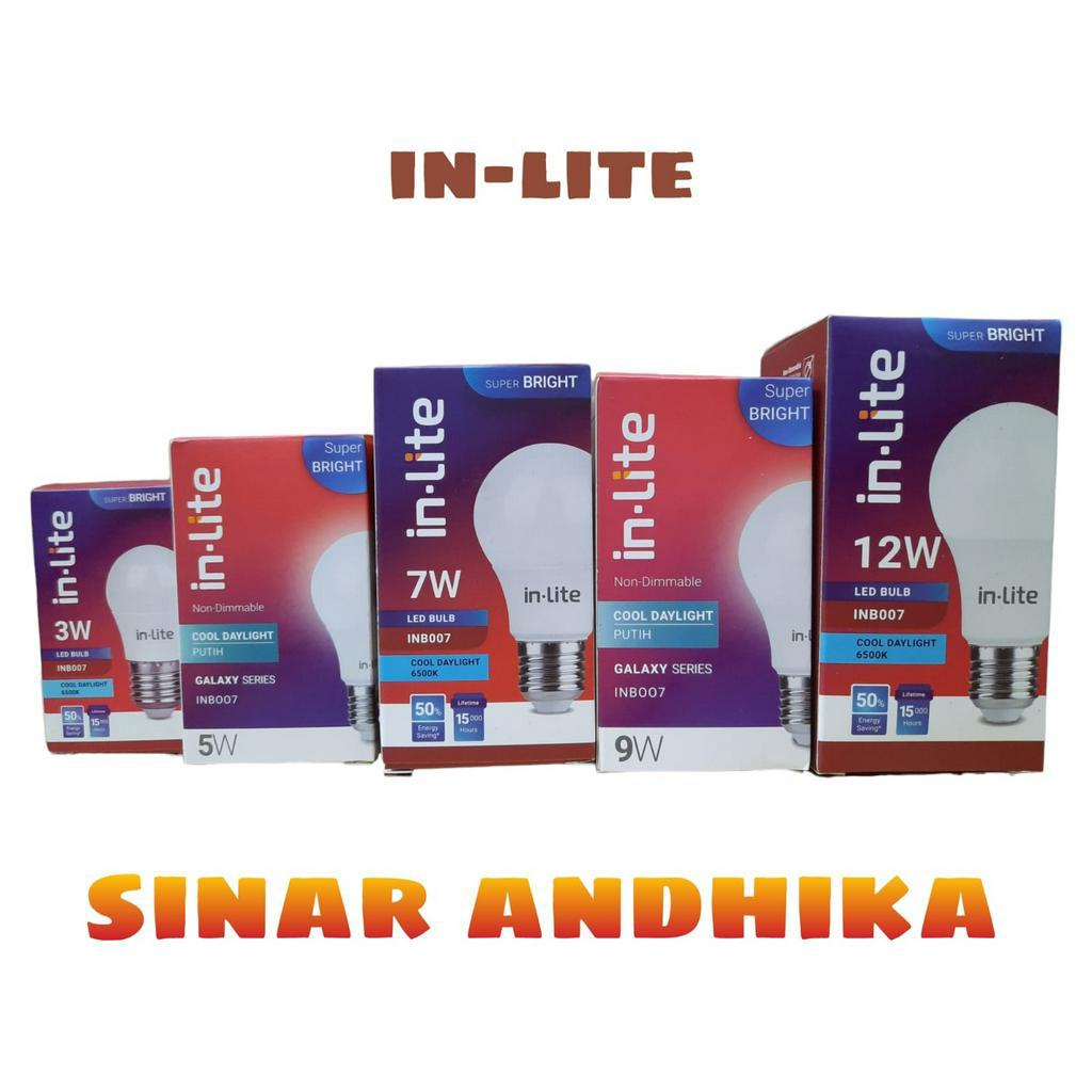 LAMPU LED BULB 7 WATT IN-LITE INB007