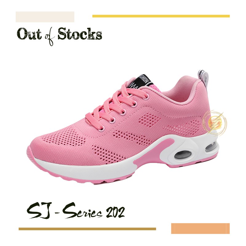 [COD] Sepatu Sneakers Wanita Import - Sepatu Fashion wanita Kualitas Super Premium 202 - PINK