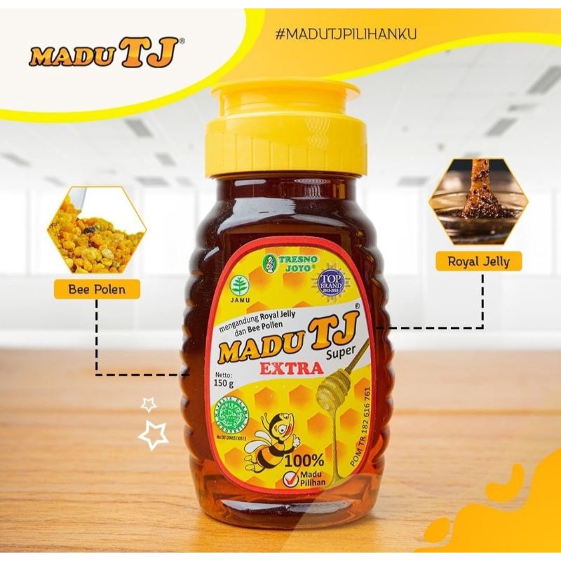 

Madu TJ Super 150gr / 250gr / 500gr
