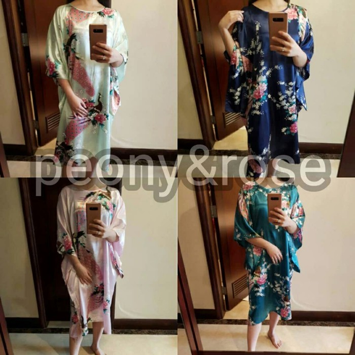 Daster Ibu Hamil Sutra / Silk 100% baju tidur import
