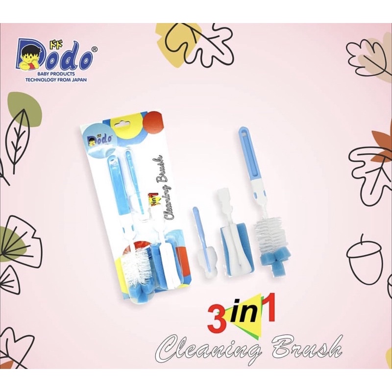 Dodo Sikat Botol/nipple brush/sikat botol bayi/cleaning brush