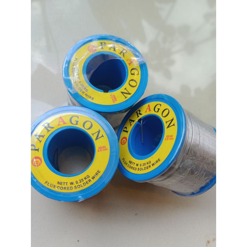 Timah Tenol Kawat paragon 1/4 kg 250gram 1 roll solder