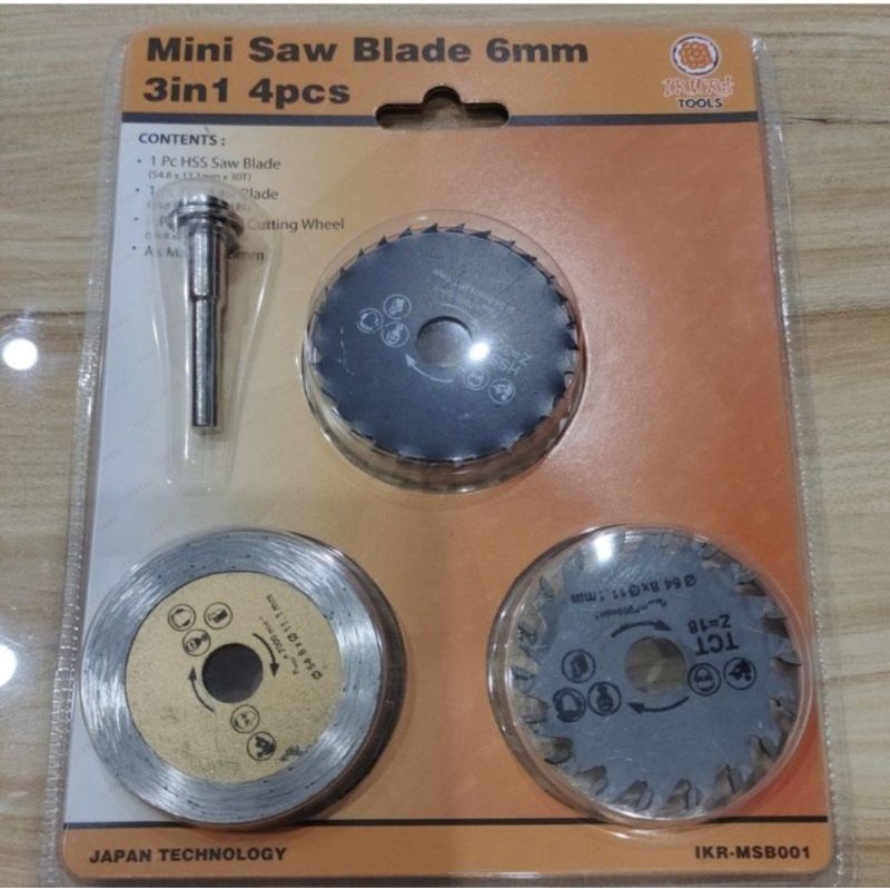 ikura mini Saw Blade 4pcs / ikura mini Saw Blade 3in1