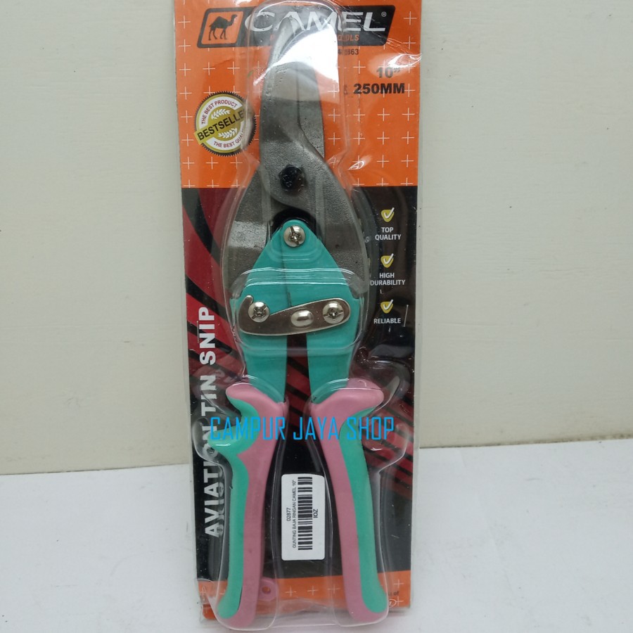 GUNTING POTONG BAJA RINGAN CAMEL 10 INCHI / TANG POTONG KUAT