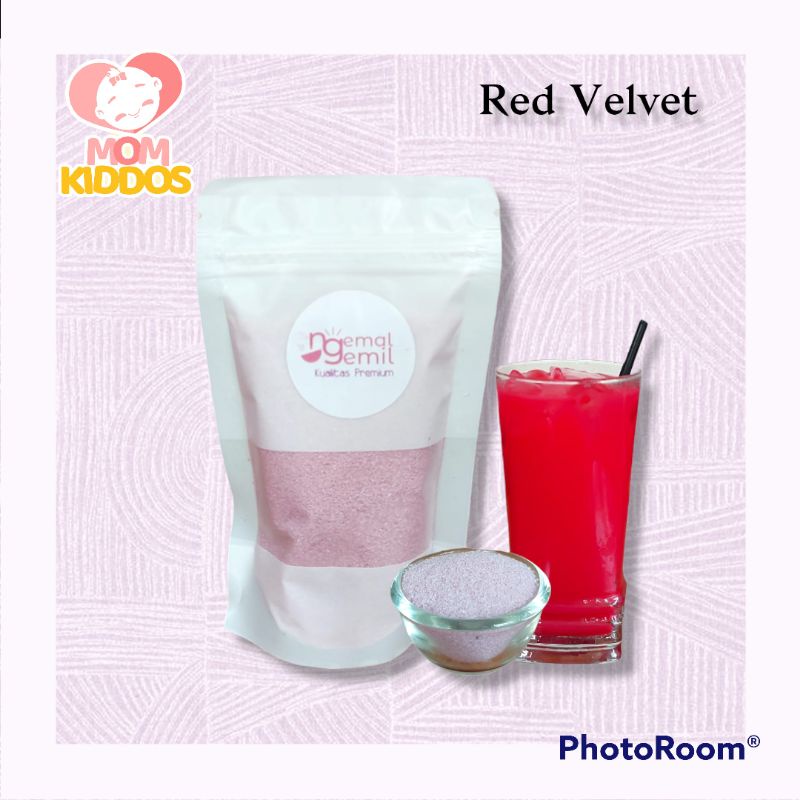 

BUBUK MINUMAN RASA RED VELVET KUALITAS PREMIUM