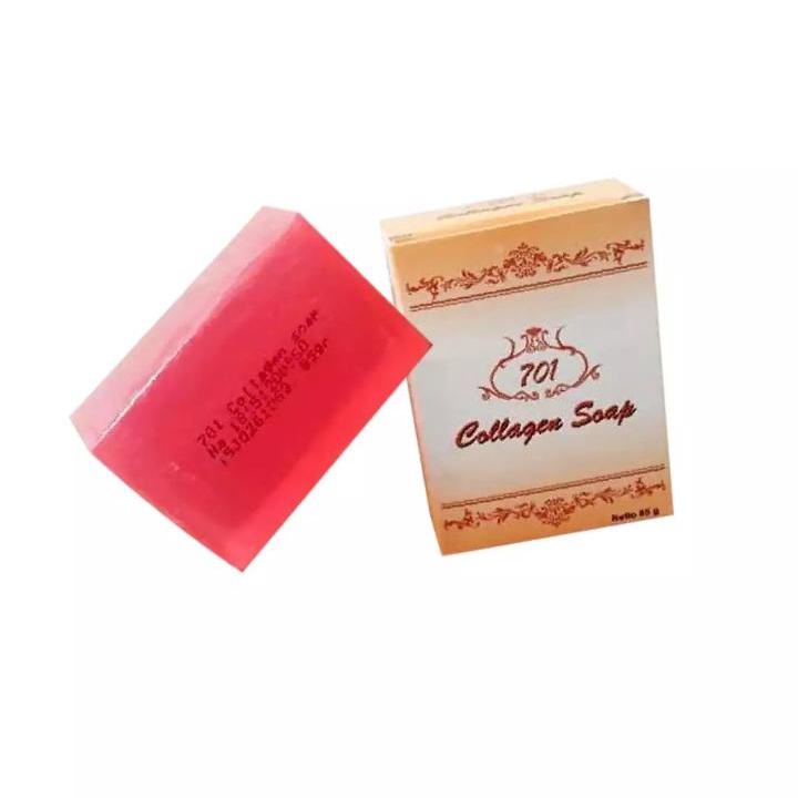 SABUN COLLAGEN ORIGINAL BPOM / Collagen Soap Plus Vit E Whitening Soap 701 / Sabun Wajah Collagen