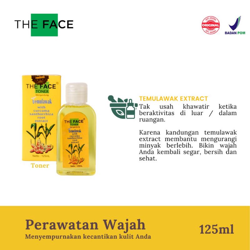 The Face Temulawak Toner 125Ml