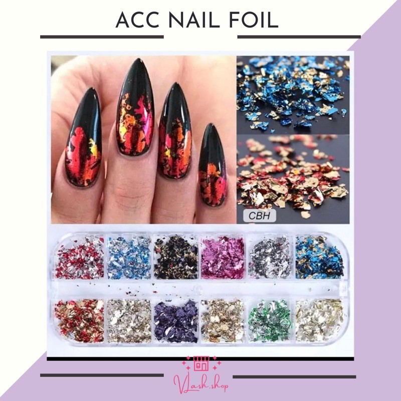 NAIL FOIL ACCESORIES - AKSESORIS KUKU FOIL