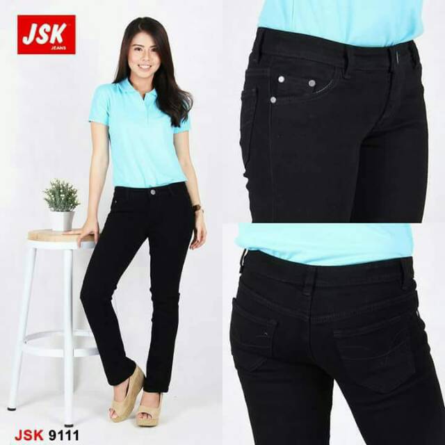 Celana Panjang Cutbray Jeans Denim Modis Trendy BootCut Basic Fashionable Wanita ( Size 27 - 34 )