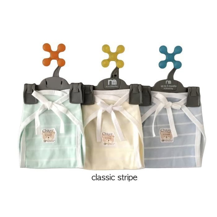 Makassar ! Popok Chiyo Classic Stripe ( 3 PCS )