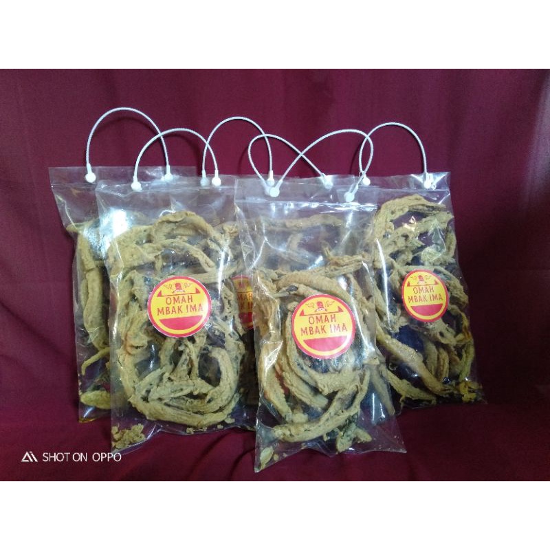 

KRIPIK BELUT RENYAH GURIH MURAH 150gr