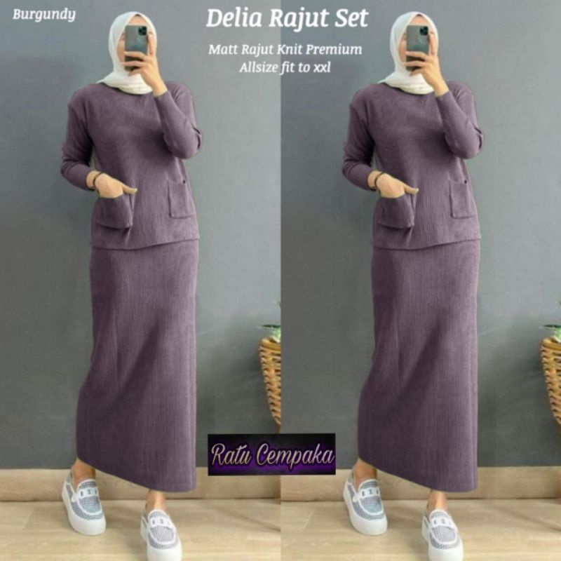 Delia Rajut Set by Ratu Cempaka