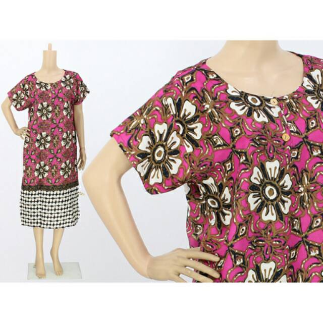 DASTER LENGAN PENDEK MURAH DASTER BATIKGROSIR BAJUTIDUR BATIK DROPSHIP