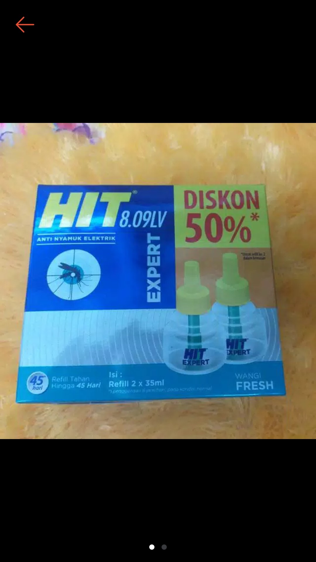 Hit Expert Refil Elektrik Isi 2 Refil Fresh