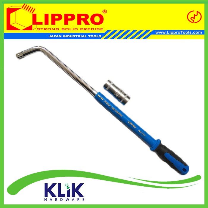 Lippro Kunci Roda Mobil Tarik 19 21 mm - Telescopic Wheel Nut Wrench