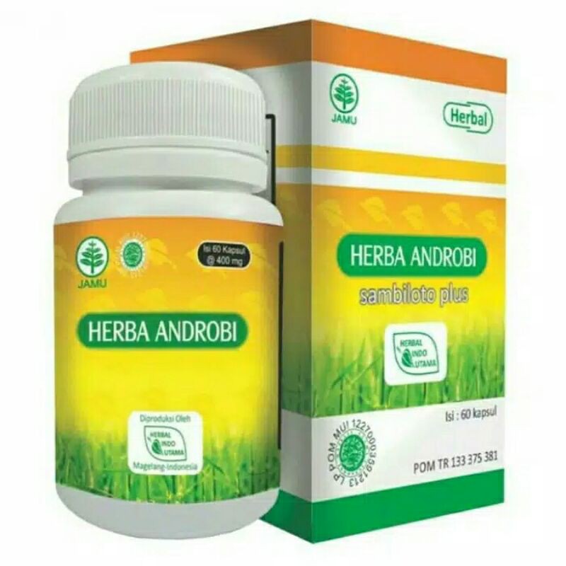 

Kapsul Herba Androbi HIU 60 kapsul Herbal Antibiotik alami, Sambiloto Plus