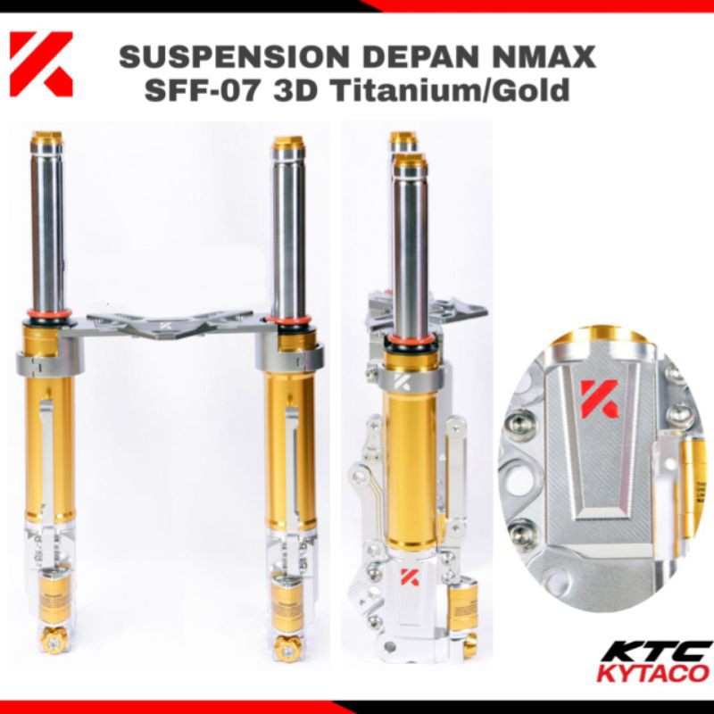 suspension shock depan plus stabilizer shock ktc kytaco original Yamaha nmax new nmax old pnp