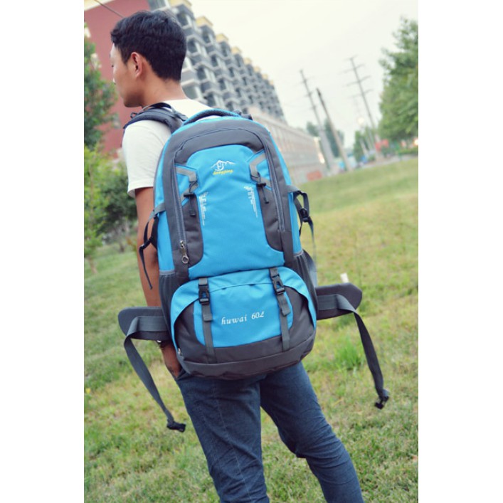 LH51 Tas Ransel Backpack Sekolah Kuliah Jalan Laptop Gunung Outdoor Murah Impor TKM